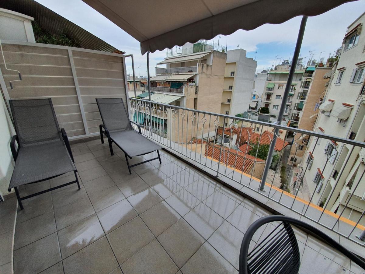 דירות אתונה Lukas-2 B/R Luxurious Flat With Veranda מראה חיצוני תמונה
